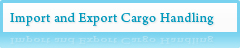 Import and Export Cargo Handling